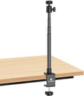 ailight Webcam Stand for Desk, Adjustable Camera Desk Stand Webcam Mount for Obsbot GoPro Anker insta Logitech Webcam C922 C930e C920S C920 C615 C960 C920x with 1/4" Thread