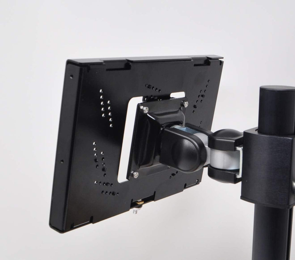 TABcare Locking Security Metal Case for iPad Mini Used as Kiosk, POS, Store, Show Display (Black, iPad Mini 1/2/3)
