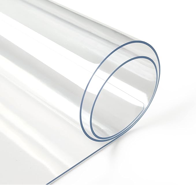Deep Dream 1.5mm Clear Desk Cover Protector, 22×48 Inch Clear Table Protector by DeepDream