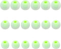 Earbud Replacement Tips Silicone Earbud Tips Earbud Covers Fit for in-Ear Headphones (Inner Hole 3.8mm -5.1mm) Earbud Rubber Tips Eartips 9 Pairs S/M/L