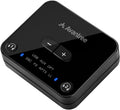 Avantree Audikast Plus – Bluetooth Audio Transmitter for TV with Optical & AUX Audio Out, Wireless Adapter for Headphones, 100ft Range, Dual Link, Volume Control