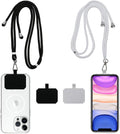 Cell Phone Lanyard, Universal Phone Strap,2x Adjustable Neck Strap,4x Pads Compatible with Most Smartphones