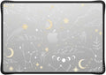 CASETiFY Impact MacBook Air 15" (M2-M4) Case [Cushioned Impact Corners/Scratch-Resistant/Anti-Slip Grip] - Stargazing - Clear Black