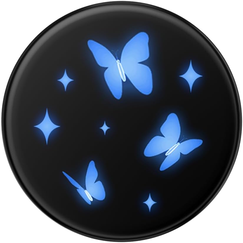 PopSockets Phone Grip with Expanding Kickstand, Adhesive Grip - Moon Flutters