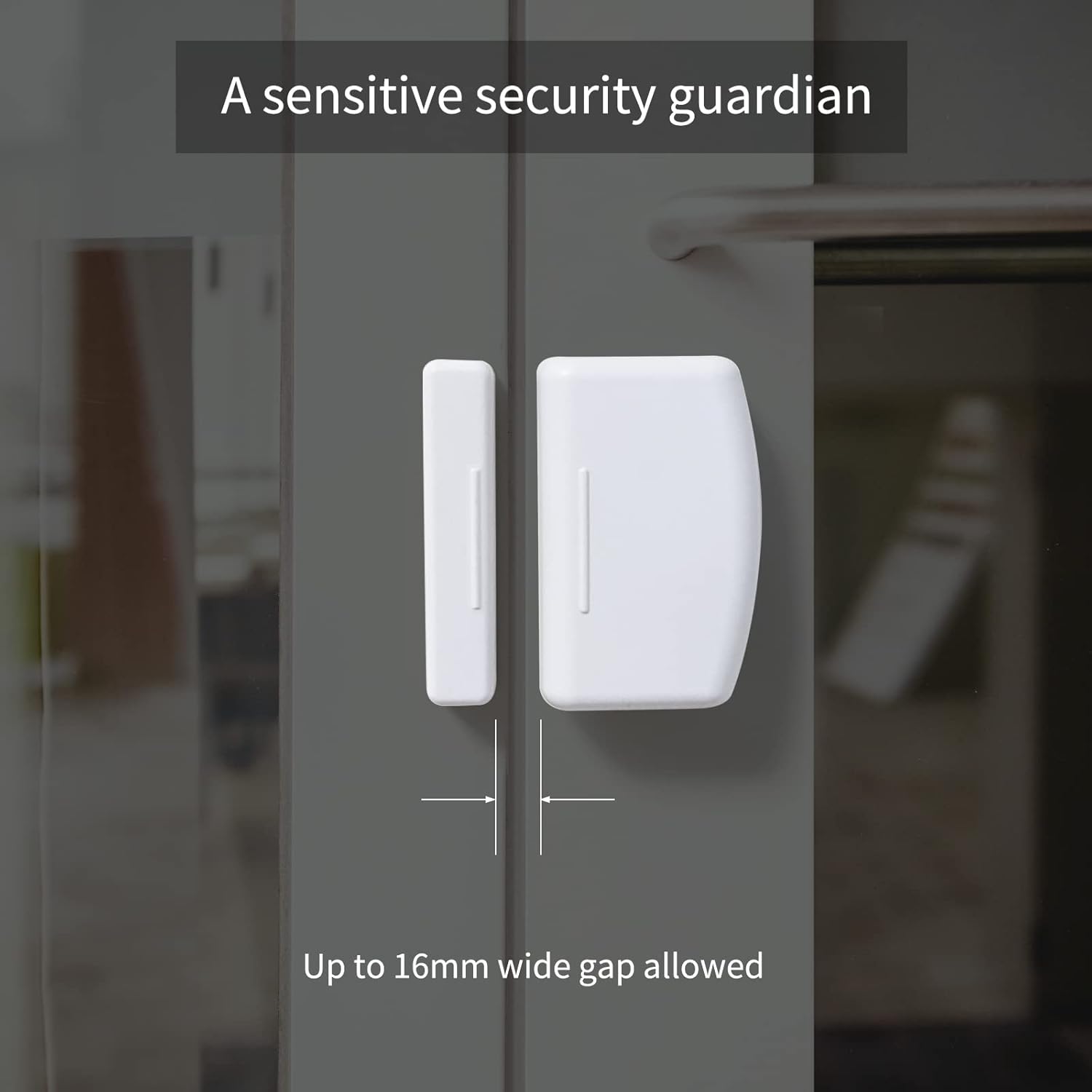 THIRDREALITY Zigbee Contact Sensor 2 Pack,Door and Window Monitor, Home Automation,Works with Home Assistant,SmartThings,Aeotec,Homey,Hubitat or Echo Devices with Build-in Zigbee Hub,hub Required
