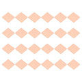 PATIKIL Copper Heatsink Pad Shims, 24 Pcs 20x20x0.3mm Copper Pad Shim IC Chipset GPU CPU Thermal Heatsink for Cooling Laptop Desktop Computer