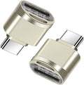 USB C Micro SD Card Reader (Pack of 2 Pcs), BorlterClamp Type C OTG TF Memory Card Reader Compatible with Laptop, MacBook, Tablet, Smartphone