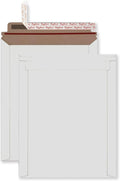 Bonfasvo Rigid Mailers 30 Pack 9.25 x 11.75 inches White Self Seal Stay Flat by Bonfasvo