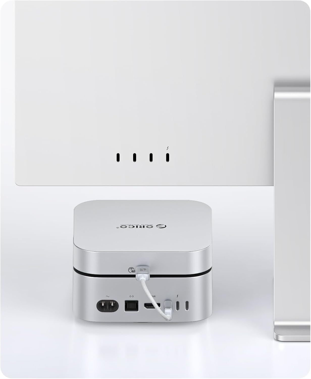 ORICO MiniMate Pro 4TB External SSD Compatibility with Mac mini M4, 40Gbps High Speed Trasmission, Portable Solid State Drive, M4Pro (4TB)