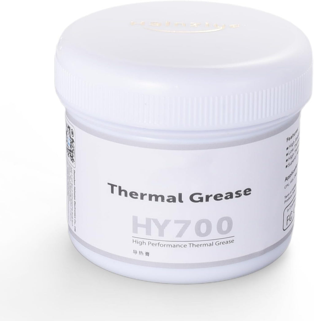HY700-50g CPU Thermal Heatsink Grease Paste Compound Thermal Conductivity: >3.14W/m-k Carbon Based High Performance for CPU PC GPU PS5-50 Grams (!!Capacity:50g is The Third of one Bottle!!