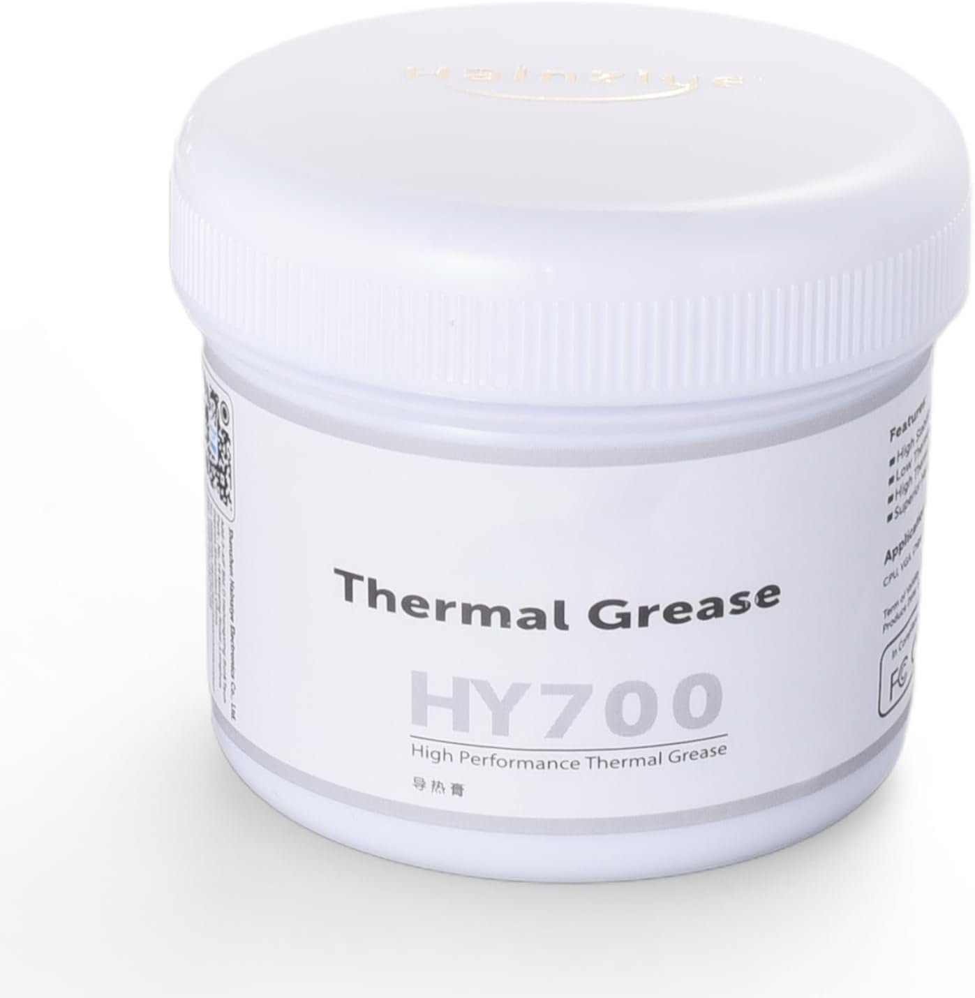 HY700-50g CPU Thermal Heatsink Grease Paste Compound Thermal Conductivity: >3.14W/m-k Carbon Based High Performance for CPU PC GPU PS5-50 Grams (!!Capacity:50g is The Third of one Bottle!!