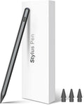 Pencil 2nd Generation Wireless Charging, Pencil for iPad with Tilt & Palm Rejection, Magnetic Stylus Pen Compatible with ipad Air 3/4/5, ipad Mini 5/6, ipad 6/7/8/9/10, ipad Pro 11/12.9 (Black)