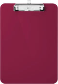 Mr. Pen- Plastic Clipboard, 12.5” x 9”, Dark Red Clipboard Plastic | by MrPen