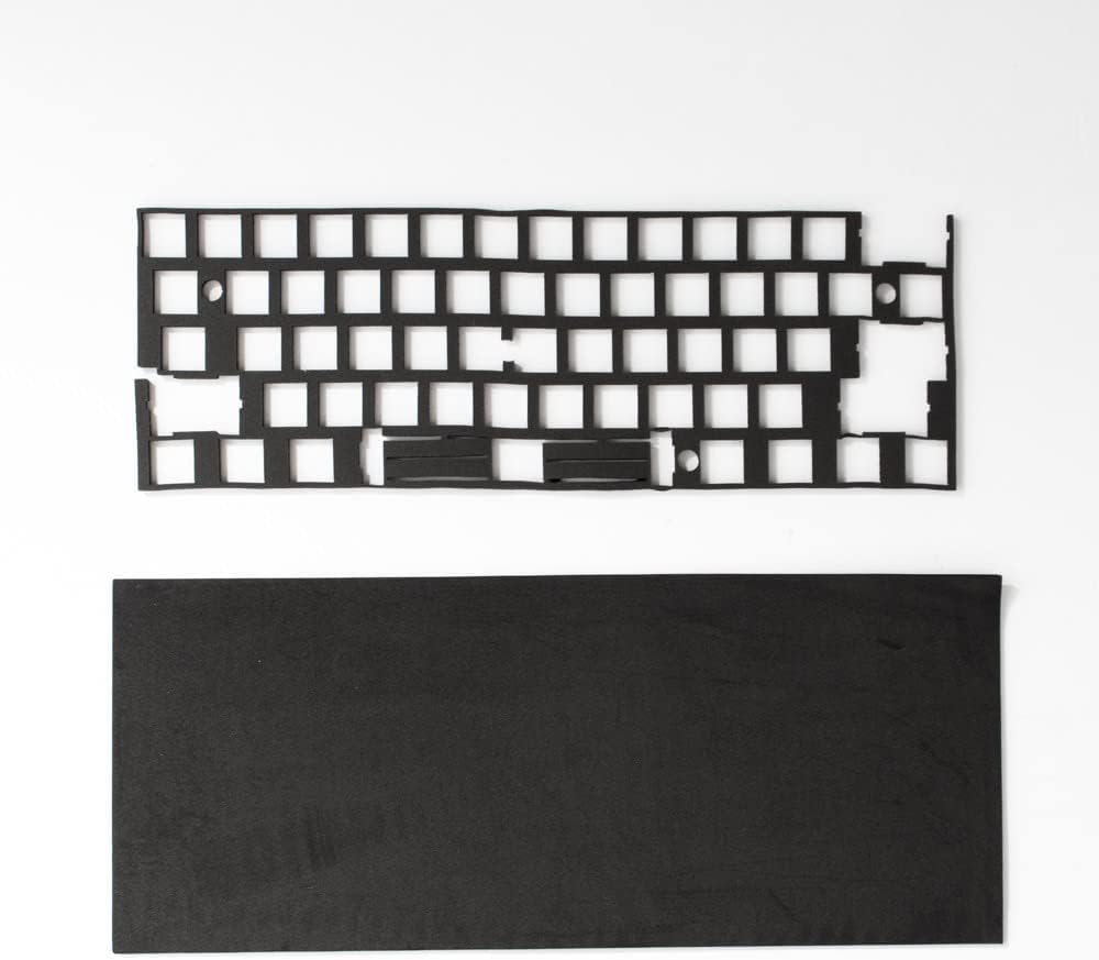mintcaps Keyboard Sound Dampening Foam 61 Layout Silencer Pad Gasket EVA Foam Keyboard Switches Dampening Foam Pad for Mechanical Keyboard