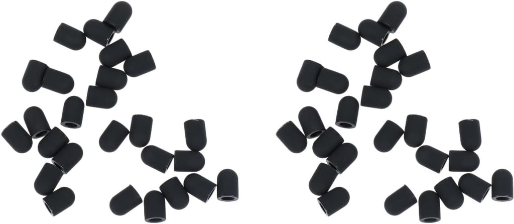 60 Pcs Rubber Tips for Stylus Pens:0.5x0.5x0.5cm Replacement Nibs for Touch Screen Pen Tips Replacement Capacitance High Sensitivity and Precision, No Scratches, Universal Stylus Ends for Touch Scree