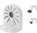 Indoor Outdoor Camera Bracket ABS Plastic Wall Mount L-Shaped Bracket for Security Dome IP Camera Mounting, Junction Box Cable Management (4.5in-SL-1PACK)