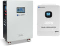 ECO-WORTHY Home Power Station Backup Power,14336Wh LiFePO4 Battery Support Communication,10KW Inverter,for Home Backup,Emergency,Solar System Components