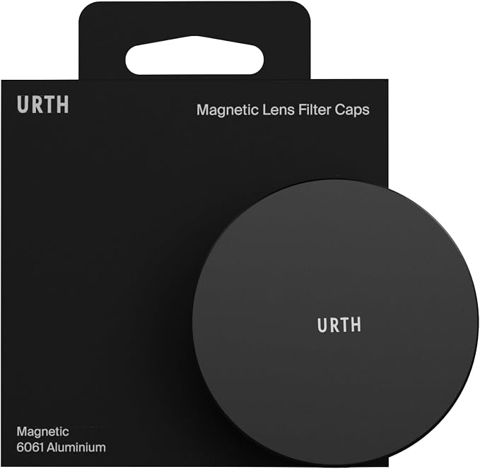 Urth 55mm Magnetic Lens Filter Caps by Urth