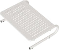 suptek Monitor Stand Riser for Computer,Laptop,Printer, Notebook and All Flat Screen Display with Vented Metal Platform and 4 Inches Height Underneath Storage,White(MST004W)
