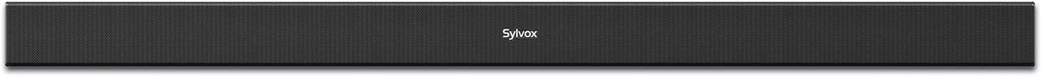 SYLVOX Elf S2 Soundbar, Bluetooth Sound bar for TV IP65 Waterproof, 60W TV Speaker with 3D Surround Sound, Movie/News/Music Mode, Wireless Connection, HDMI ARC, Music Streaming, Wall Mountable