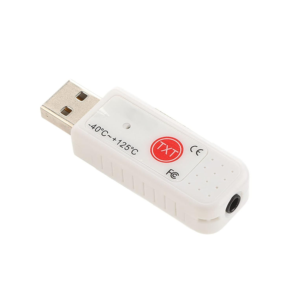 GOWENIC TEMPer2 USB Computer Thermometer Inside Outside,Dual Temperature Sensor Logger, Ambient Temperature Monitoring Data Recorder,Upper Lower Limit Temperature Alarm,for