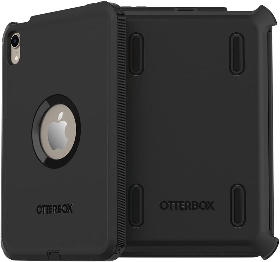OtterBox Defender Series Case for iPad mini (A17) and iPad mini (6th gen) - Black, Rugged, Durable, Multi-Layer Protection, Rugged, Durable, Multi-Layer Protection