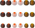 Earbud Tips Soft Silicone Earbuds Replacement Tips Fit for in-Ear Headphones(Inner Hole from 3.8mm -4.2mm Earphones) 9 Pairs S/M/L