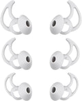 Earbud Replacement Tips Silicone Earbud Tips Compatible with Bose Quietcomfort and Sport Headphone Rubber Tips Ear Bud Covers 3 Pairs S M L Gray
