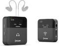 2.4GHz Wireless in Ear Monitor System, 24Bit/48K Mono Stereo Wireless IEM System with Transmitter Beltpack Receiver Auto Pairing, OTG USB Input, for Studio Band Live Performance