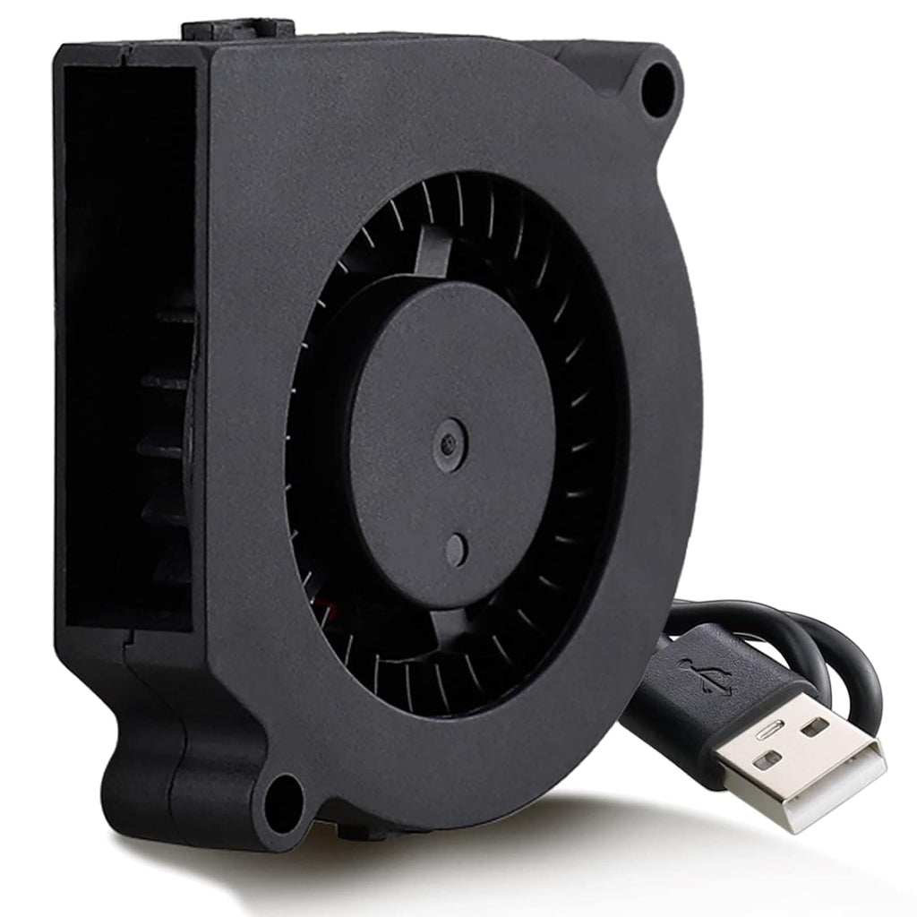 GDSTIME 5V USB Blower Fan 60mm, 60mm x 60mm x 15mm Brushless DC Cooling Blower Fan