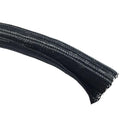 Electriduct 5/8" Hook Self Closing Sleeve Braid Wrap Around Sleeving Flame by Electriduct