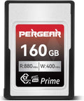 Pergear VPG200 Professional 160GB CFexpress Type A Memory Card, Up to 880MB/s Read Speed & 900MB/s Write Speed for 4K 120P,8K 30P Recording