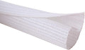 Alex Tech 10ft - 1.25 inch Cord Protector Wire Loom Tubing Cable Sleeve Split Sleeving for USB Cable Power Cord Audio Video Cable - Protect Cat from Chewing Cords - White