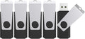 TOPESEL USB Flash Drive 5 Pack 16GB USB 3.0 Flash Drive Memory Stick USB Drive Thumb Drives USB Stick USB3.0 Thumb Drives (16GB 5PCS, Black)