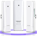 Wireless Bridge, Pre-Configured 3 Pack Long Range WiFi Bridge by GOODSTORY