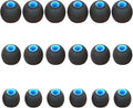 Silicone Replacement Earbud Tips Earbud Covers Fit for in-Ear Headphones (Inner Hole 3.8mm -5.1mm) Earbud Replacement Tips Earbud Rubber Tips 9 Pairs S/M/L