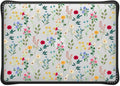 CASETiFY Impact MacBook Air 13" (M1/Intel) Case [Cushioned Impact Corners/Scratch-Resistant/Anti-Slip Grip] - Spring Botanicals 2 - Clear Black