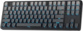 Redragon K707 PRO GB 80% Gasket RGB Gaming Keyboard, 3-Modes Wireless TKL Mechanical Keyboard w/Hot-Swap South-Facing LEDs Socket, PBT Gradient Keycaps & 5-Layer Noise Dampening, Custom Linear Switch