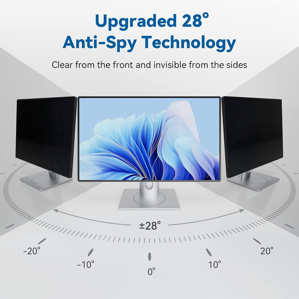 IPROKKO [2-Pack] 29 Inch Computer Privacy Screen Filter for 21:9 Widescreen Monitor, Removable 29in Anti Blue Light Glare Privacy Shield, Anti Spy Security Protector for Hp Dell Asus Acer Samsung