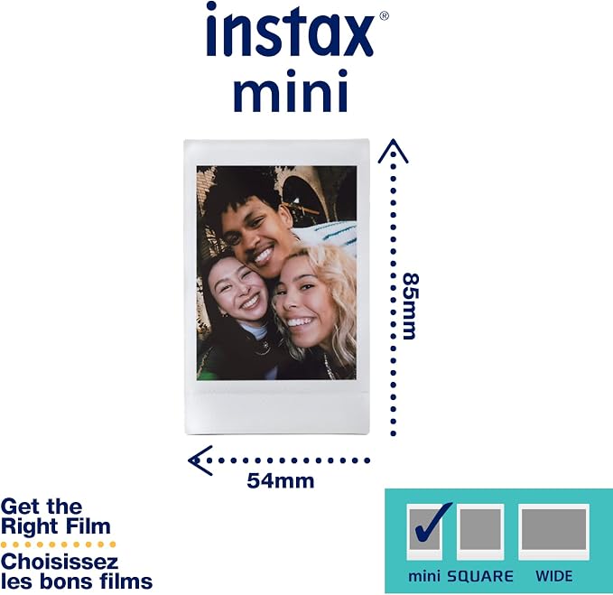 Fujifilm Instax Mini 12 Instant Film Camera, Clay White - Image 8