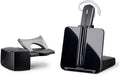 Poly CS540 Wireless DECT Headset with HL10 Lifter (Plantronics) - Single Ear (Mono) Convertible (3 wearing styles) - Connects to Desk Phone - Noise Canceling Microphone - Amazon Exclusive