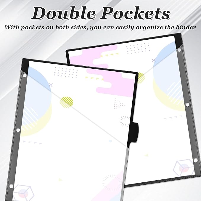 Epakh 48 Pcs Binder Dividers for 3 Rings Binders Index Dividers - Image 4