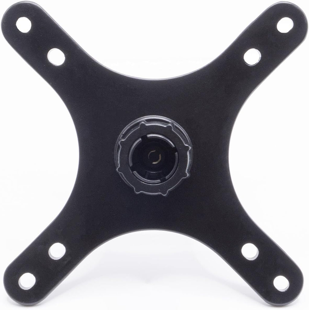 Kado Portable Monitor Stand Adapter Bracket Plate Tripod Black, Wall Mount Arm Mount 17mm Ball Head to 100x100mm 75x75mm Universal, Tripod Camera Stand for Desktop Monitor Portrait/Landscape Mode
