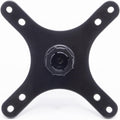 Kado Portable Monitor Stand Adapter Bracket Plate Tripod Black, Wall Mount Arm Mount 17mm Ball Head to 100x100mm 75x75mm Universal, Tripod Camera Stand for Desktop Monitor Portrait/Landscape Mode