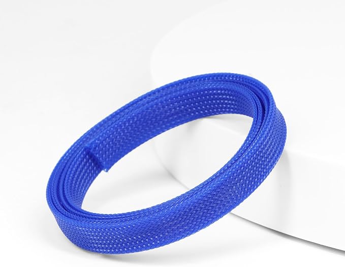 25ft PET Expandable Braided Cable Sleeve 1.2 inch Pet Braided Cable Sleeve - Image 3