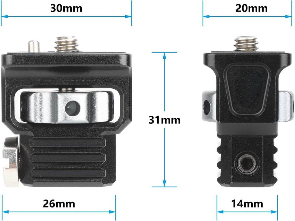 CAMVATE Anti-Twist 1/4"-20 Adapter for Magic Arm - 3567