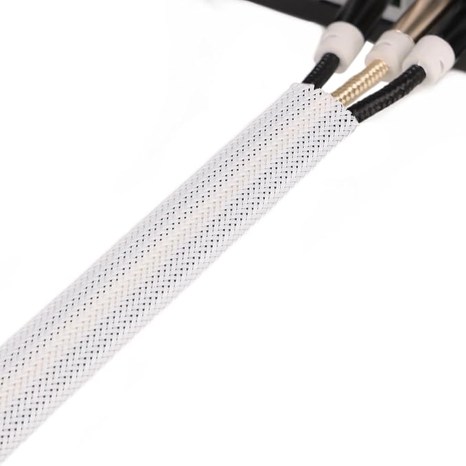 25ft PET Expandable Braided Cable Sleeve 1 inch Pet Braided Cable Sleeve - Image 8