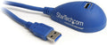 StarTech.com 5 ft Desktop SuperSpeed USB 3.0 Extension Cable - A to A M/F - USB extension cable - USB Type A (M) to USB Type A (F) - 5 ft - black - USB3SEXT5DSK,Blue