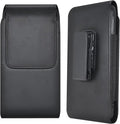 Galaxy S25 Ultra S24 S23 S22 S21 Note 20 Ultra Phone Holster Holder Phone Belt Clip Case PU Leather Pouch for Samsung Galaxy A03S A16 A15 A14 A13 A12 A23 A32 A35 A34 5G, Google Pixel 8 7 6 Pro
