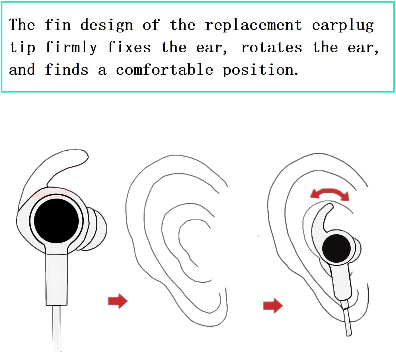 Silicone Earbud Tips 3 Pairs SML Soft and Comfortable Noise Isolation Replacement Blue Ear Tips Compatible with Bose QuietComfort and Sport Earbuds